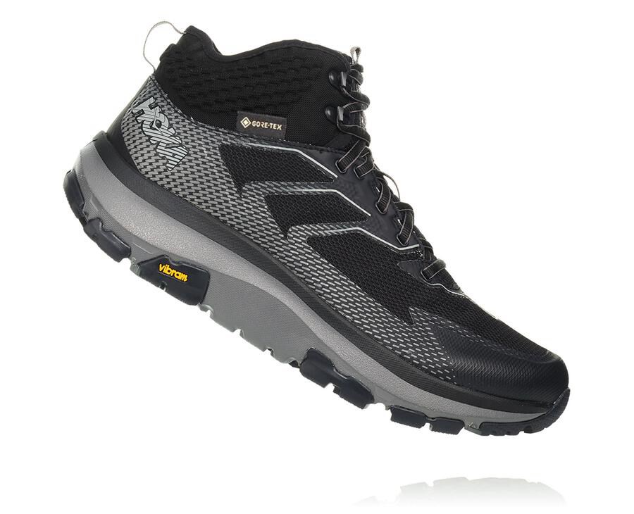 Sapatilhas Hoka One One Masculino Pretas - Toa Gore-Tex - 571-ONUQPZ